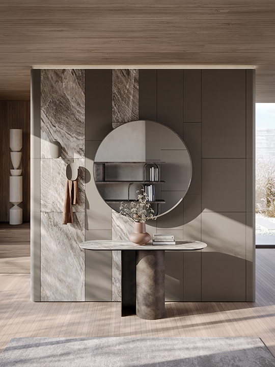 Entrance hall Caddy_Roshi console