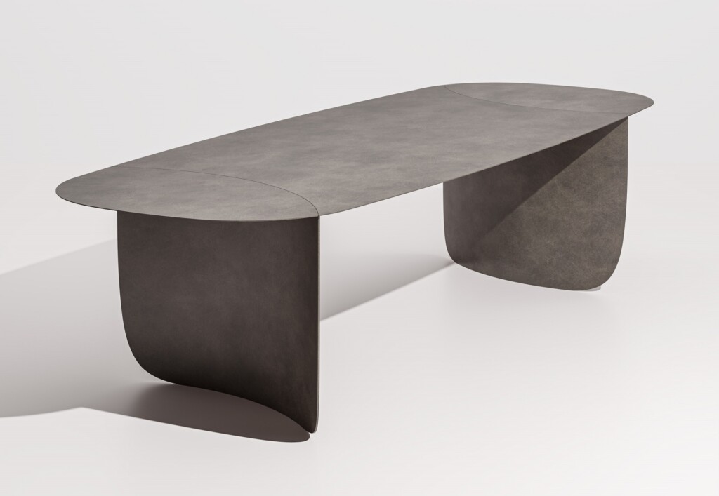 Foil table ronda Design main