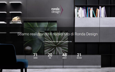 Hai già visto il nuovo sito di Ronda Design?