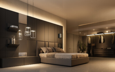 Arredare una camera da letto contemporanea