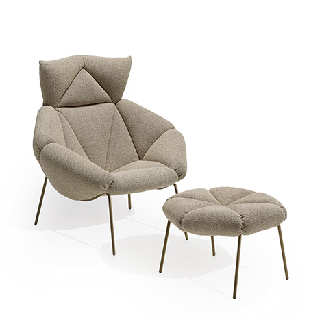 Mantra Armchair & Pouf