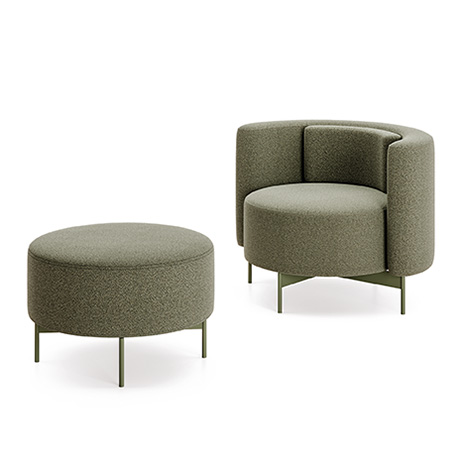 Ghanta Armchair & Pouf