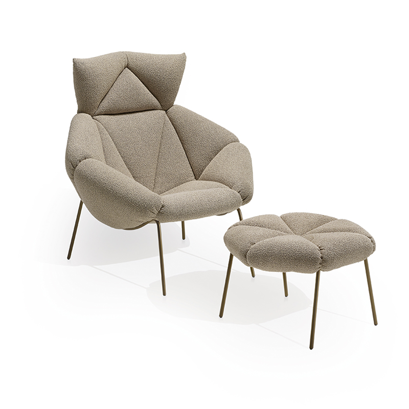 Mantra Armchair & Pouf